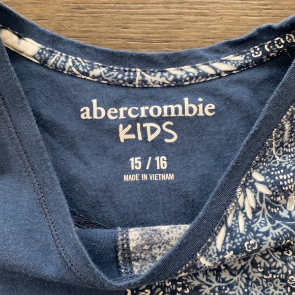 Abercrombie Kids twist front tie top girls 15/16 - Picture 4 of 4